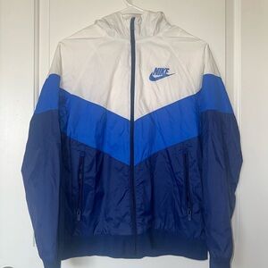 Nike Two-Tone Blue and White Jacket